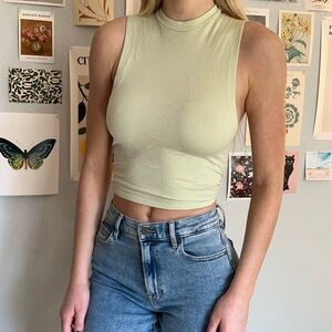 Urban outfitters out from under green open back top